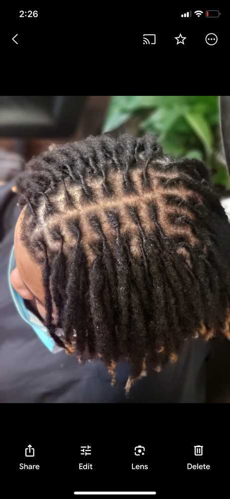 Small Traditional Loc Maintance