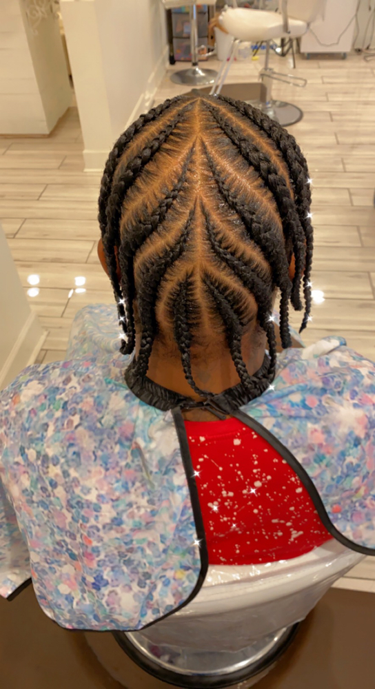 Men braids 5-8