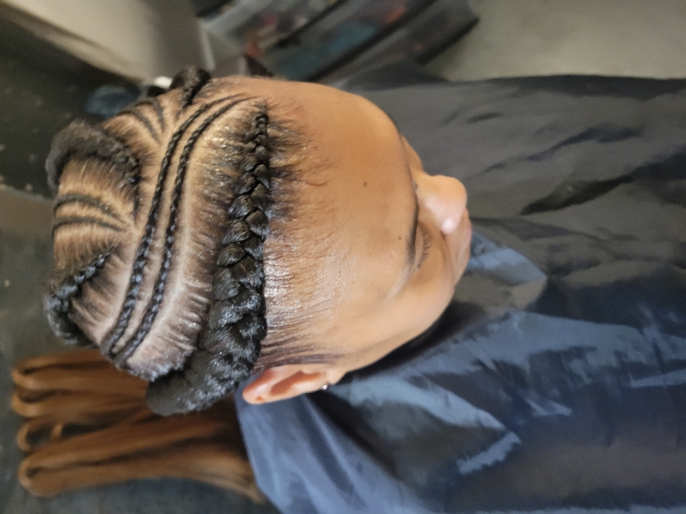 FEED-IN BRAIDS (4-6, Med)