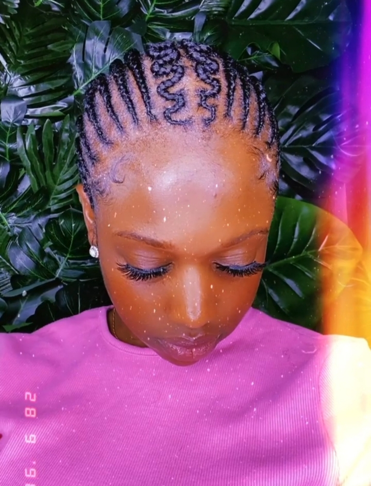 Small Feed-in Braids