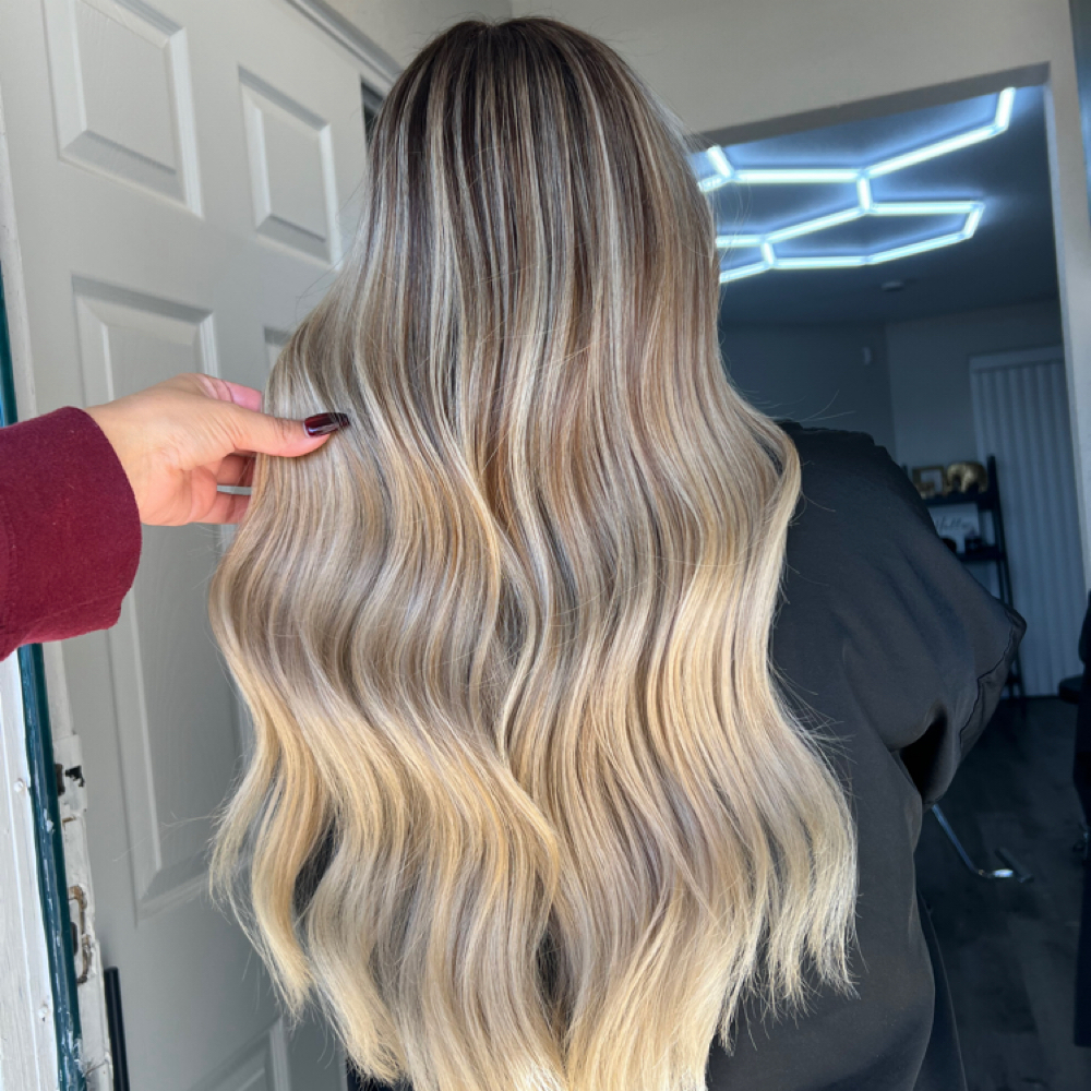 Balayage at Cristalyzed Beauty in Mesquite, TX