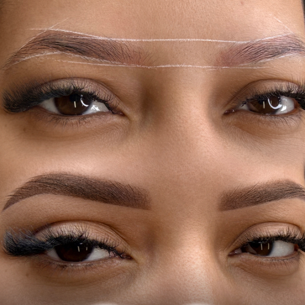 Ombre brows at Ana Santos Beauty in Saugus, MA