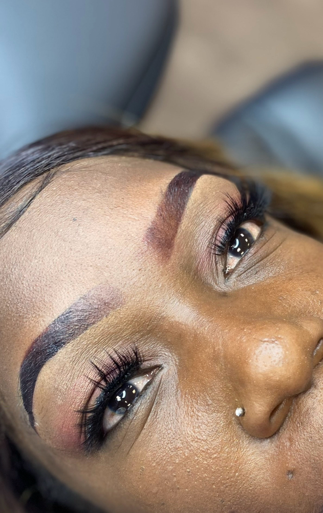 Brow Henna Design