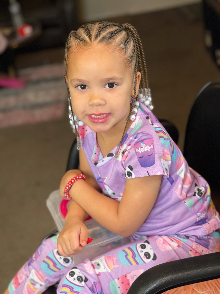 Kid Scalp Braids No Weave