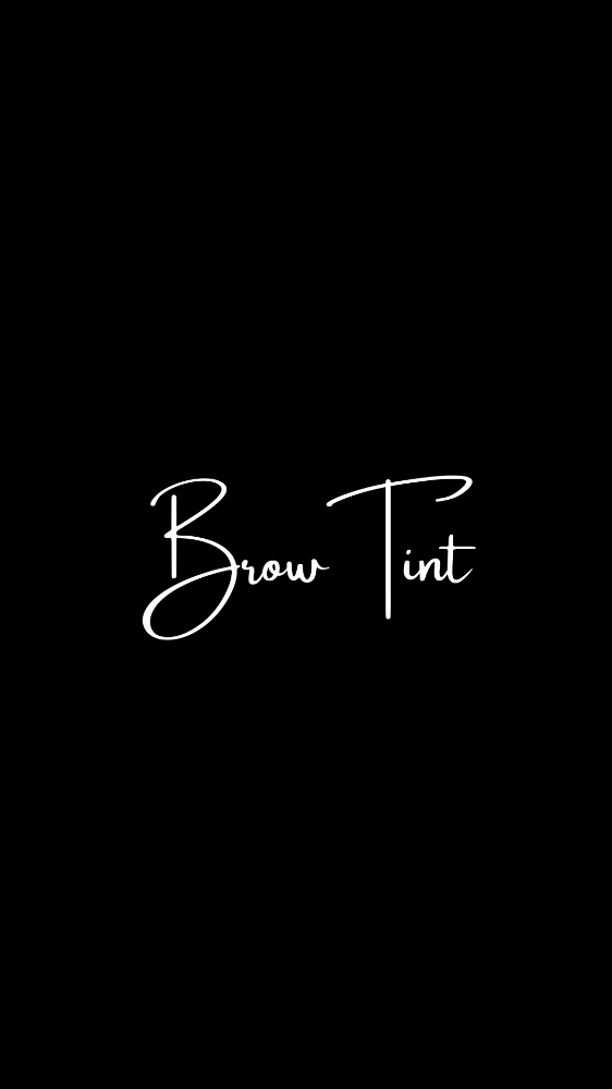 Brow Tint