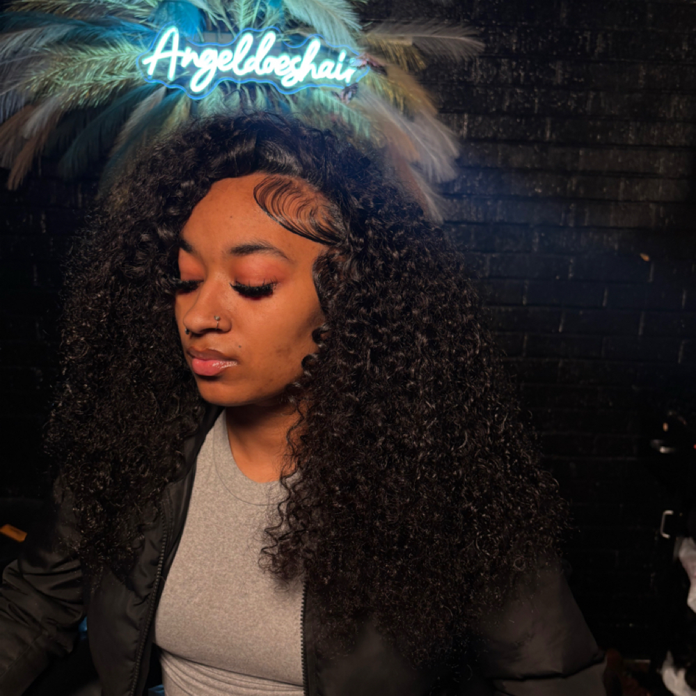 Flip Over Sew In at Angeldoeshair in Nashville, TN