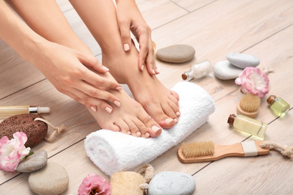 Dazzle Dry Pedicure