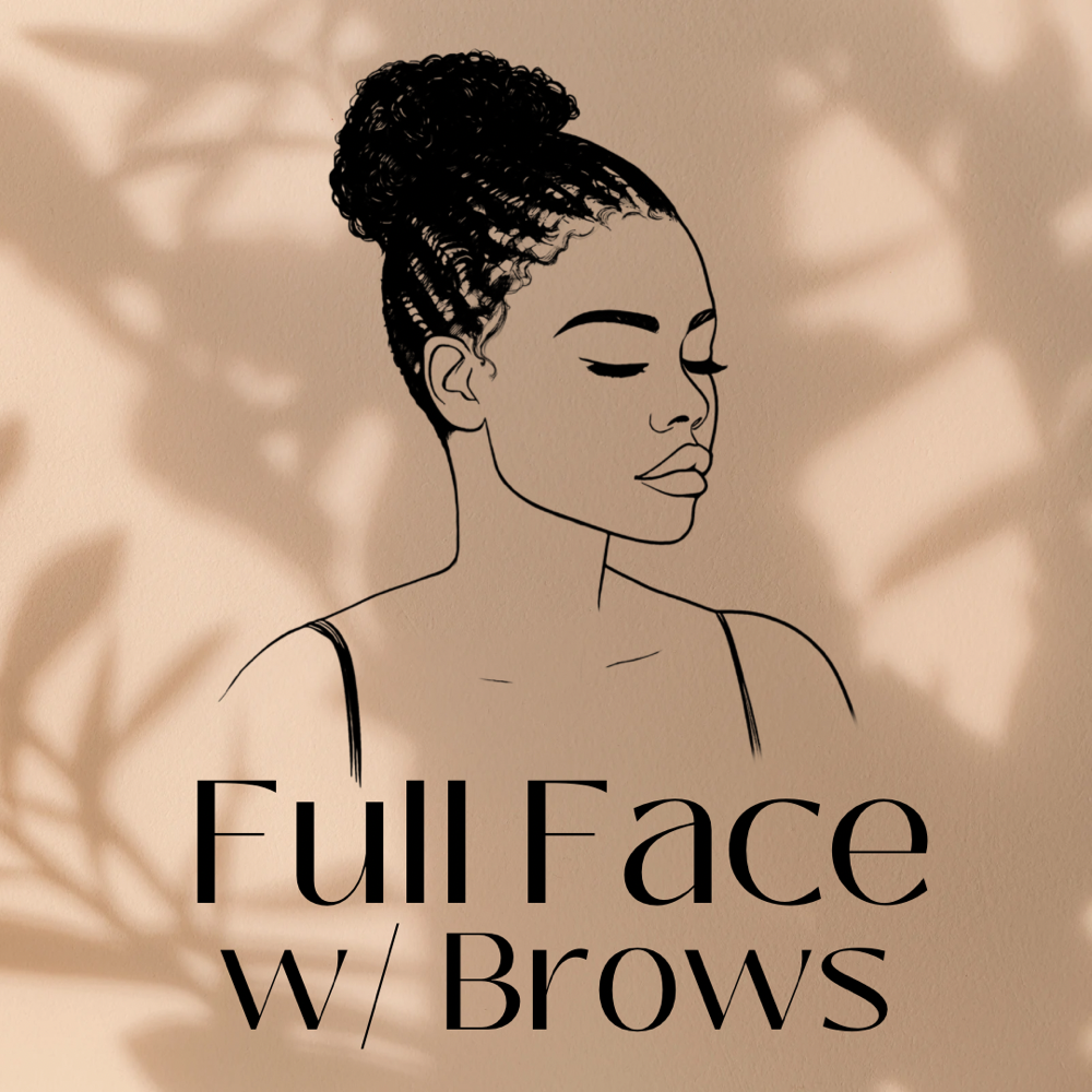 Full Face (W/ Brows)