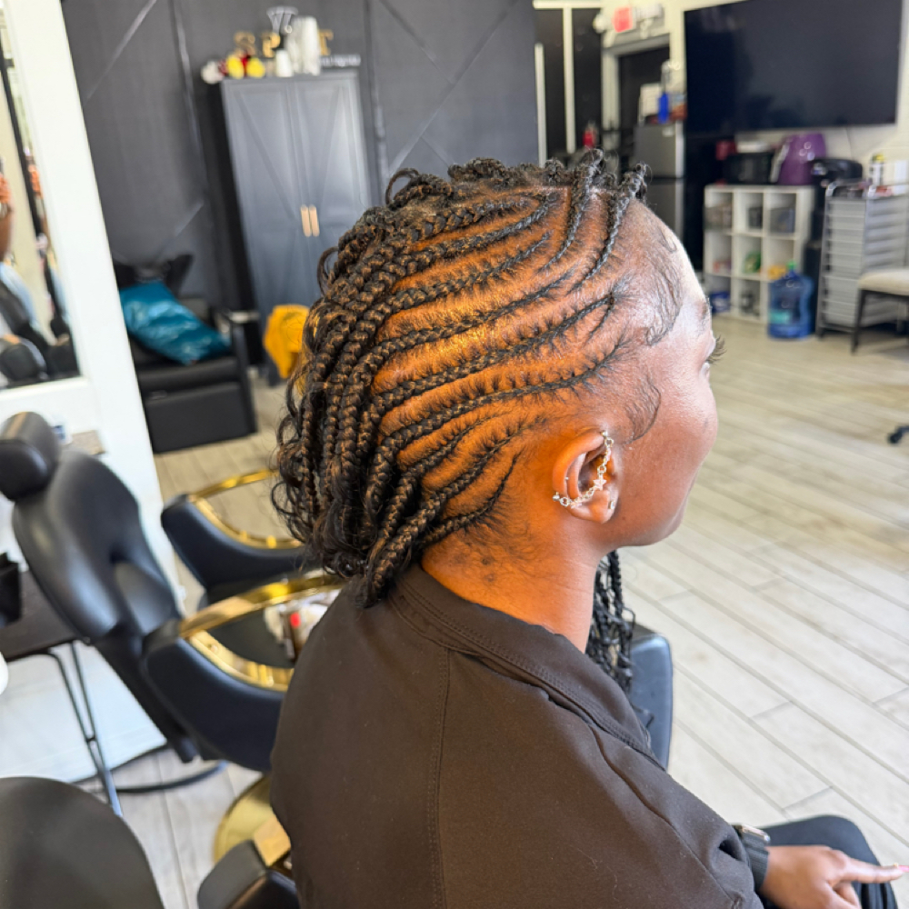 Braided Mohawk Freestyle at cayydidit in little rock, AR