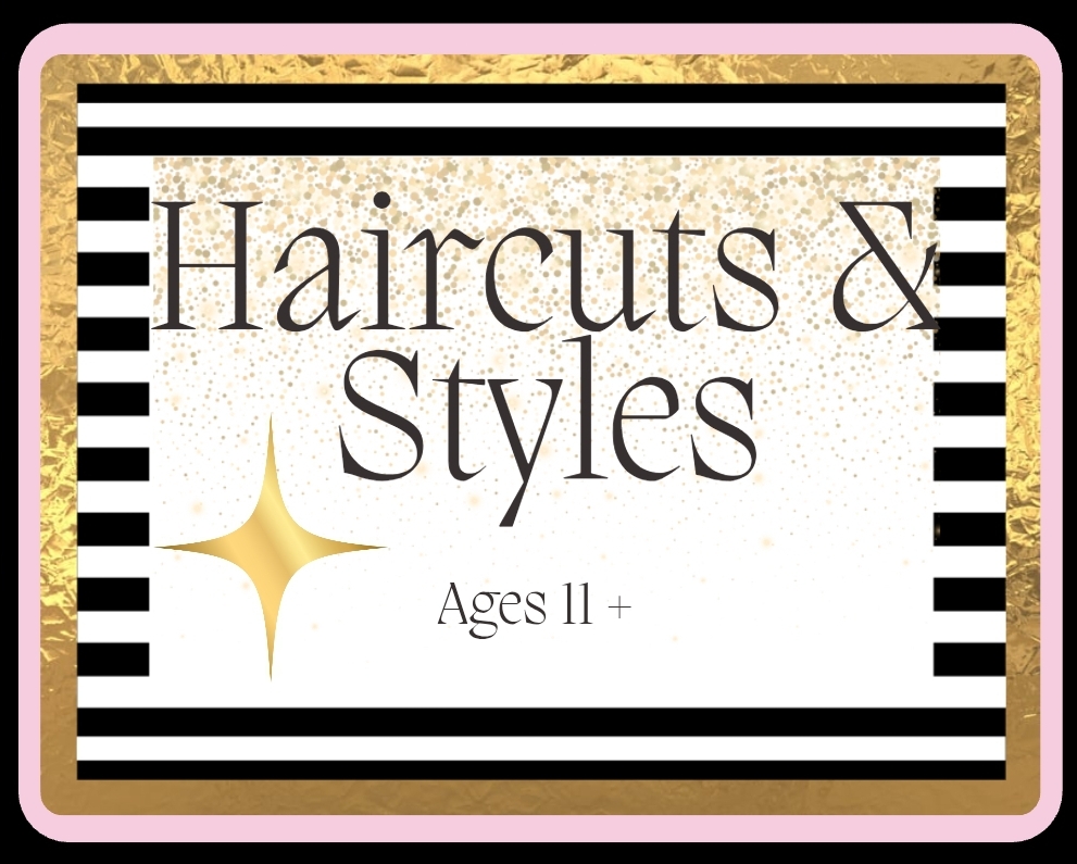 Haircuts & Styles (Over age 11)