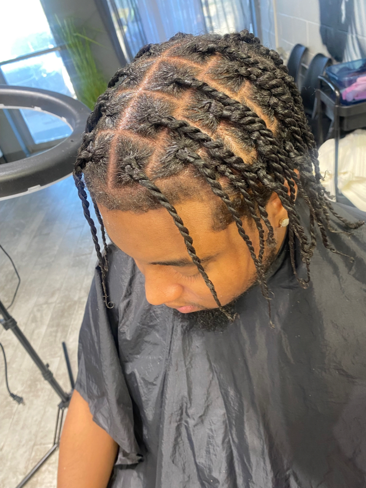 Adult Twist Out (short-med length)