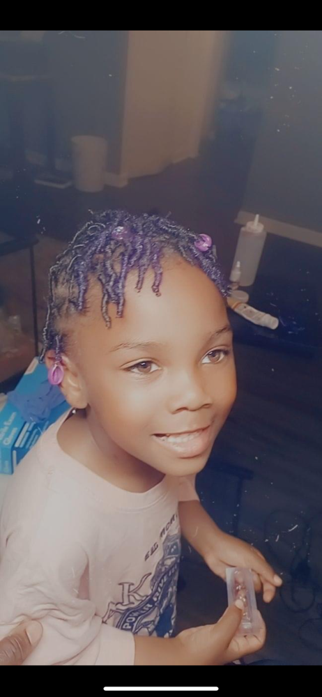 Kid Starter Locs Ear/Neck