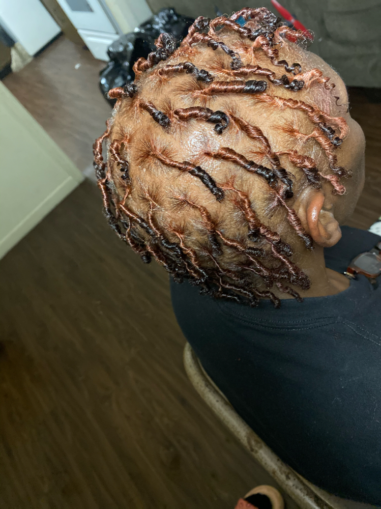 Adult Starter Locs Ear/Neck