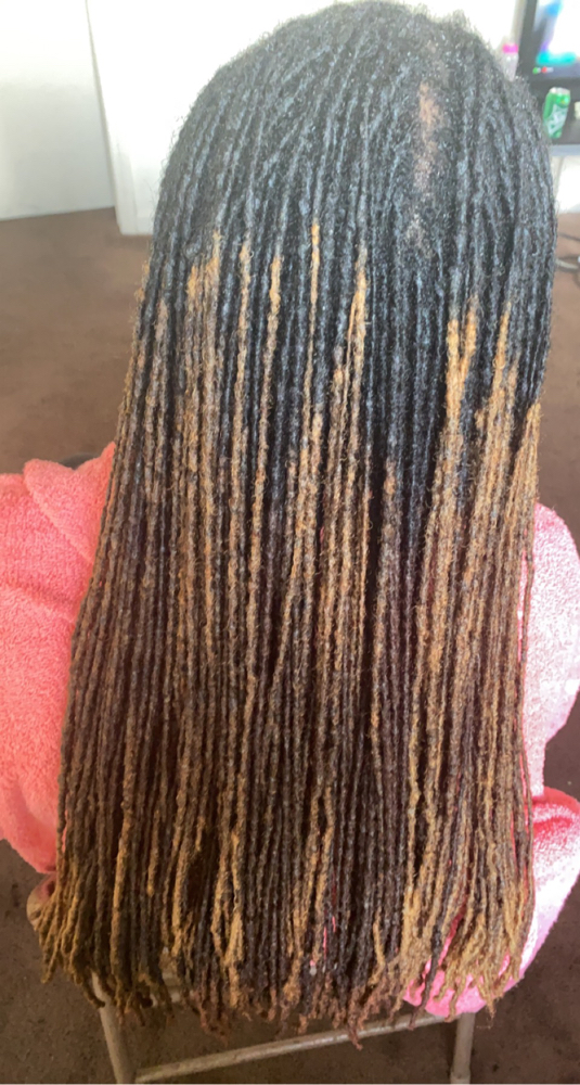 Loc Detox + Retwist Style