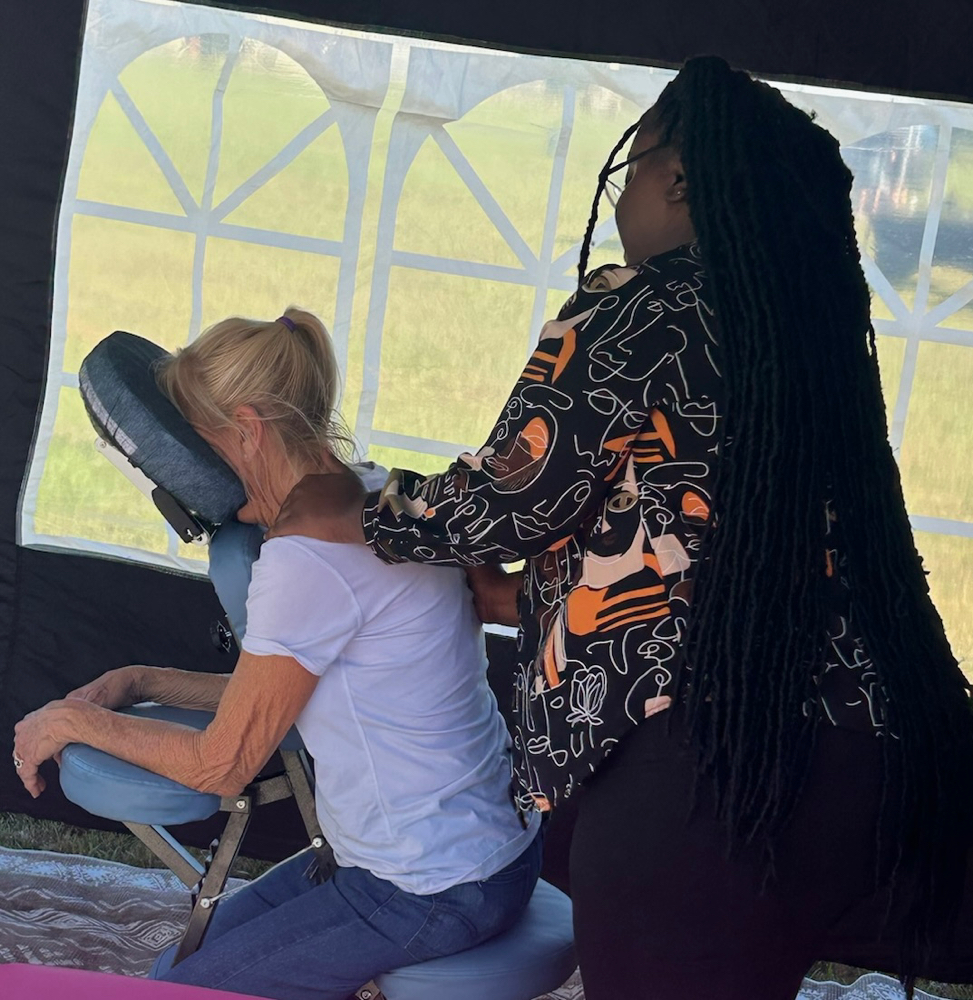 Chair Massage at The Ky Effect in Pensacola, FL