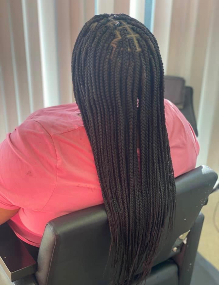 Medium Box Braids