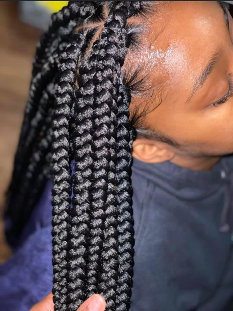 Large Box Braids