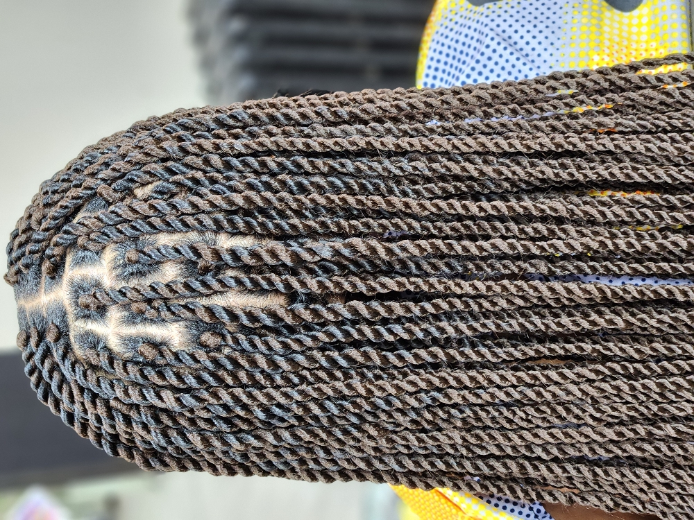 Senegalist Twist at MaryamuAfricanbraids in Newark, NJ