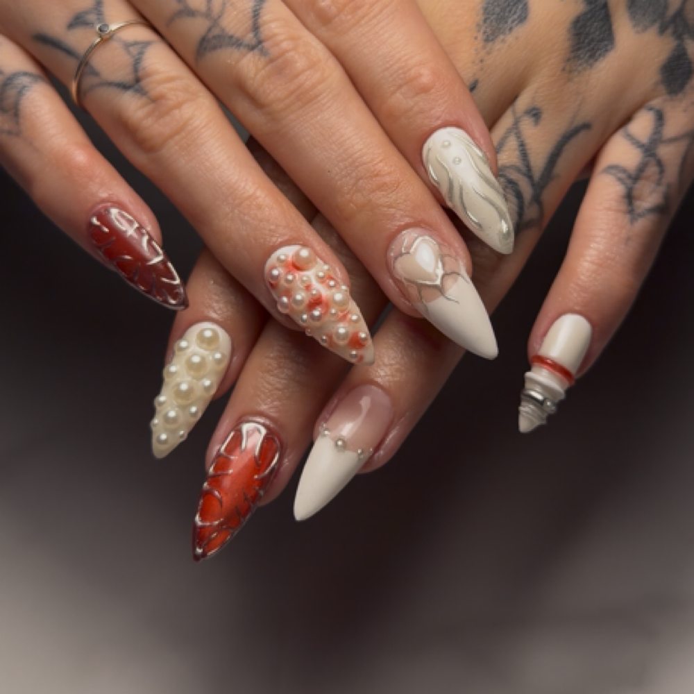 Gel-X Extensions with Anna at Heartbreak Nail Club in Asheville, NC