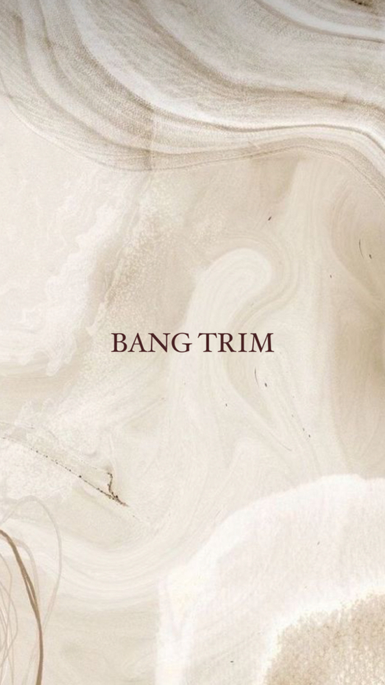 Bang trim at Alexi Padavong in Aiea, HI