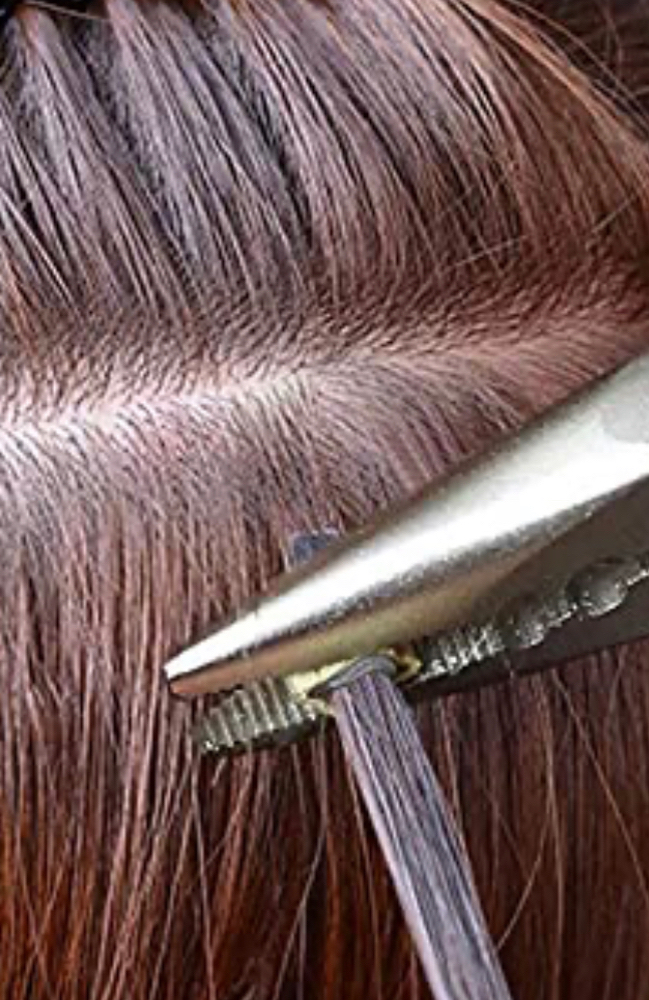 Microlink Removal at Kelvin  Blonde in Atlanta, GA