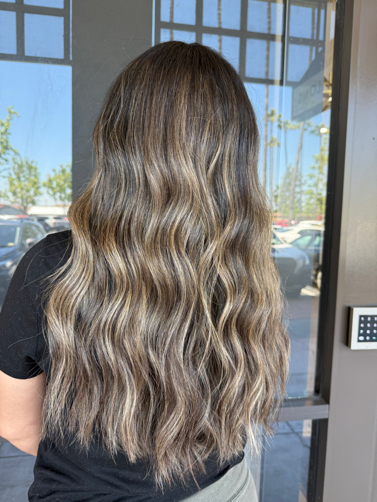 Partial  Cutomized Blonding
