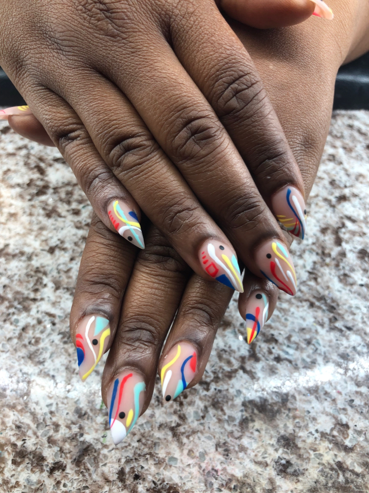STILETTO OR ALMOND SHAPE