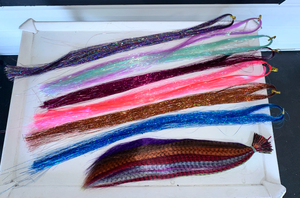 Hair Tinsel/Feathers at Blended Studio in Mineola, TX