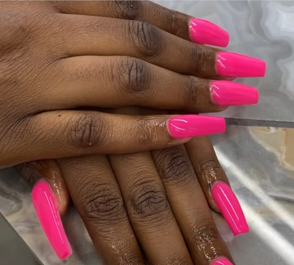 Basic Meduim Fullset💅🏾 (1 color)
