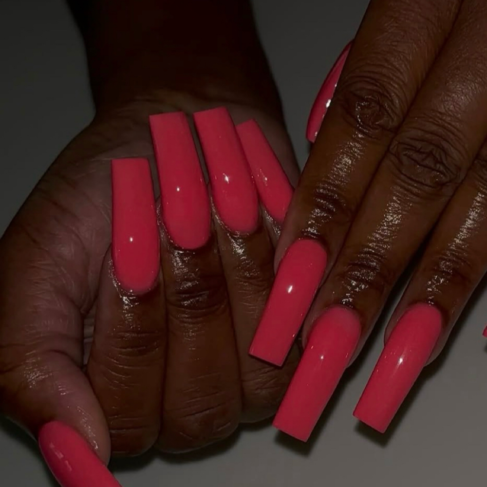 Basic Meduim Fullset💅🏾 (1 color) at KlawMeKrazii  (Krysnailedit) in Jonesboro, GA