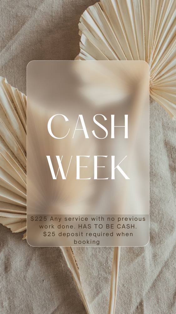 Cash Sale