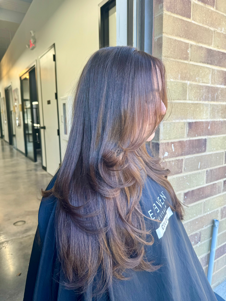 Blowout at Rebekah Rose Hair in Apex, NC