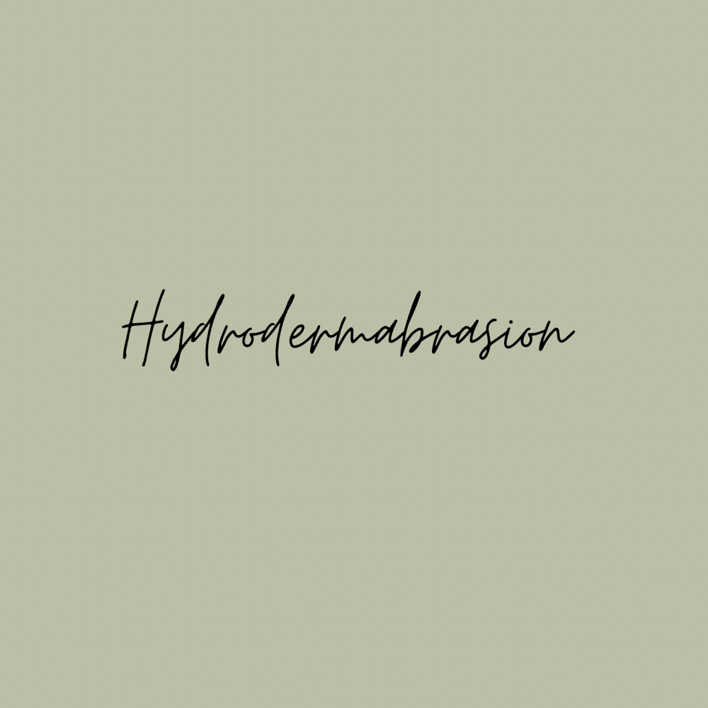 Hydradermabrasion