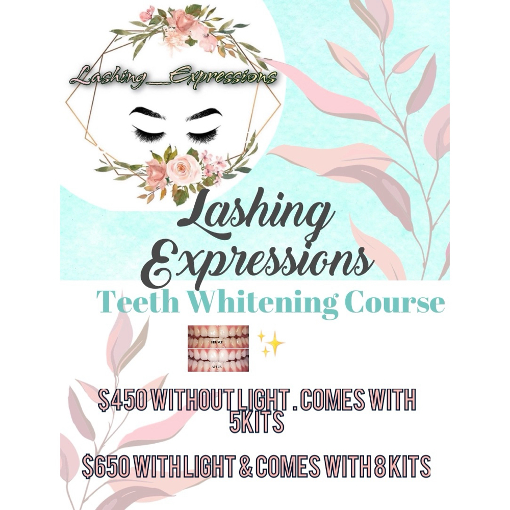 Teeth Whitening Class at Lashing_Expressions in Philadelphia, PA