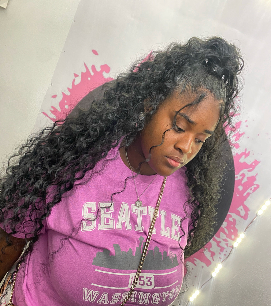 Wavy Up Down Hair Included
