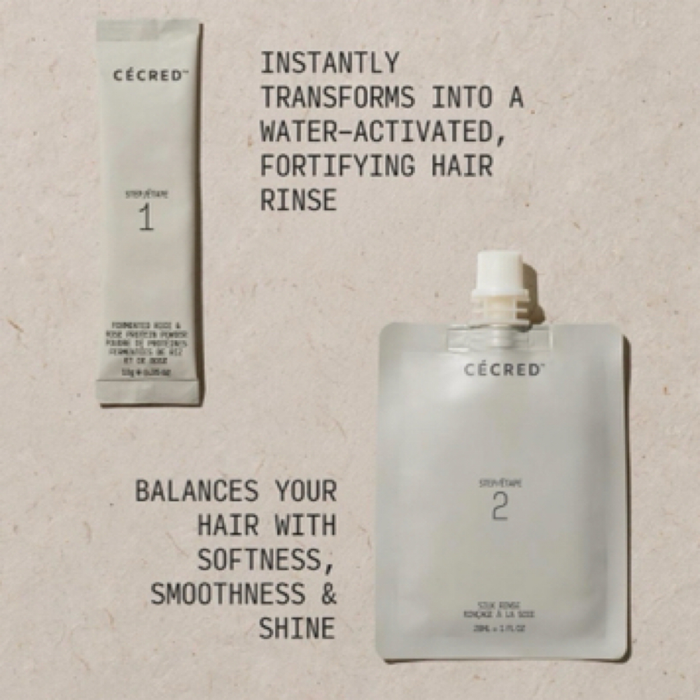 CÉCRED Protein Bounceback Treatment at INVU Beauty Salon in Modesto, CA