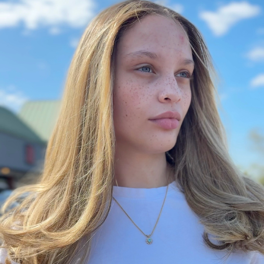Blowout | Thick Curly Hair at TressesByTreseme in Braintree, MA