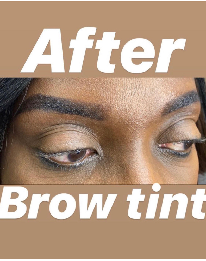 Brow Tinting🍯