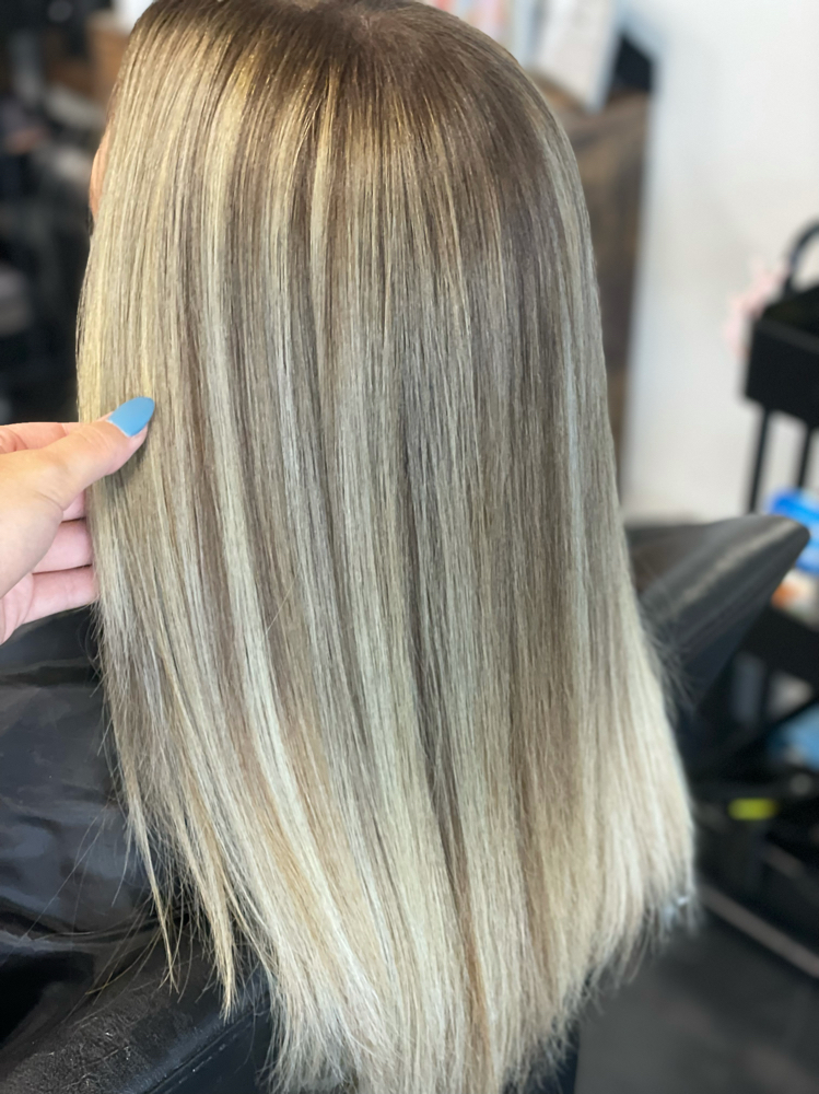 Lowlights/reverse Balayage