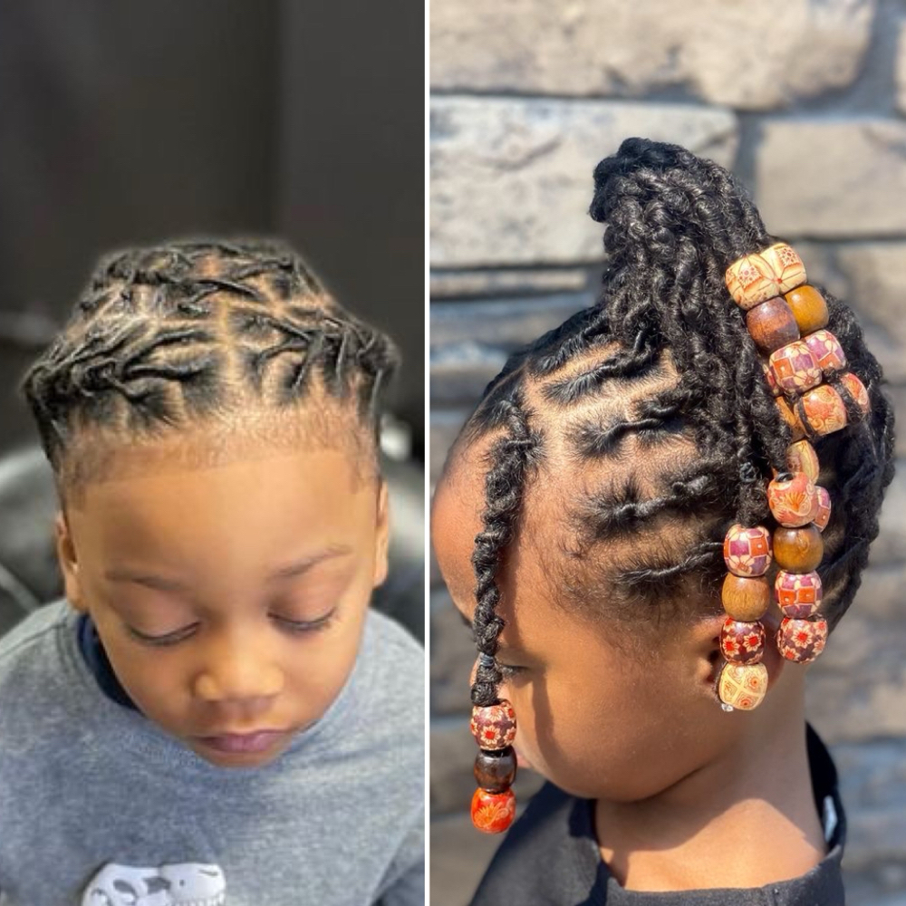 Kids Loc Wash + Retwist