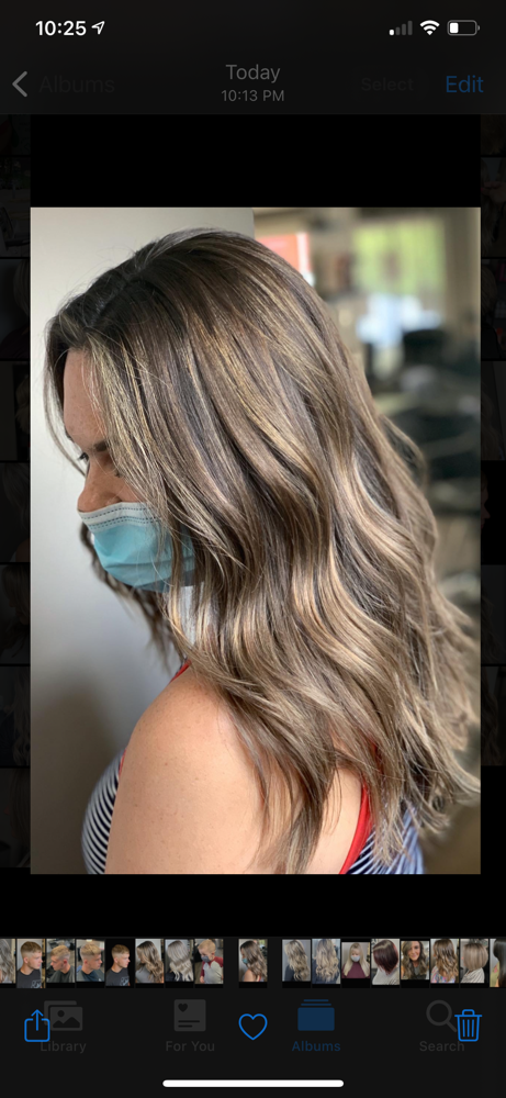 Lived In Color/Balayage + Toner