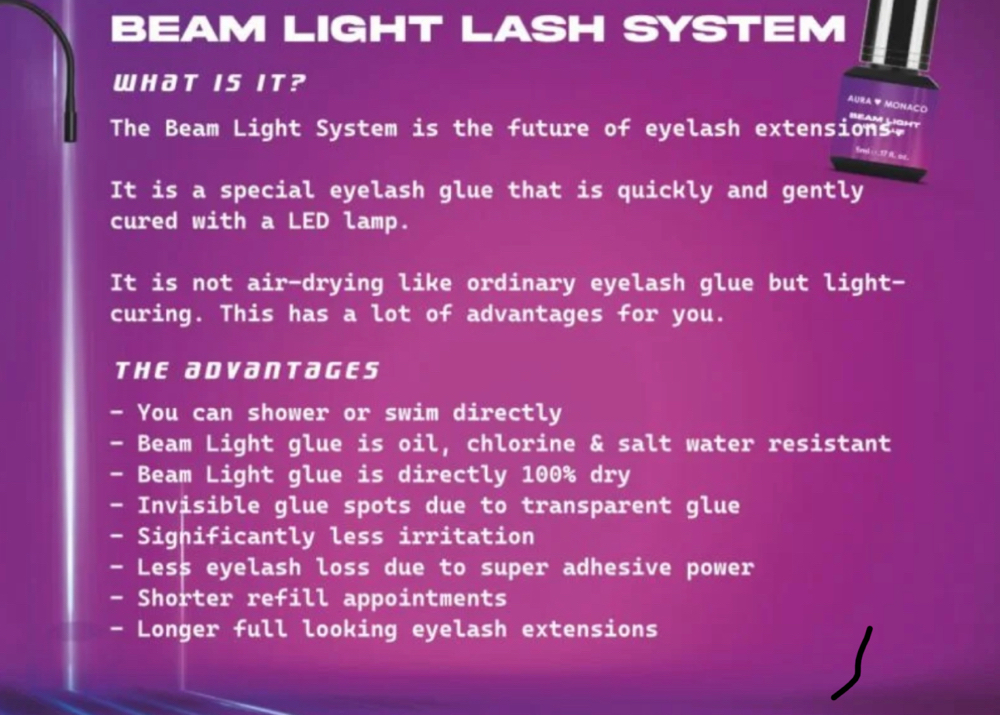 ⚡️Beam Light 🩵 Adhesive