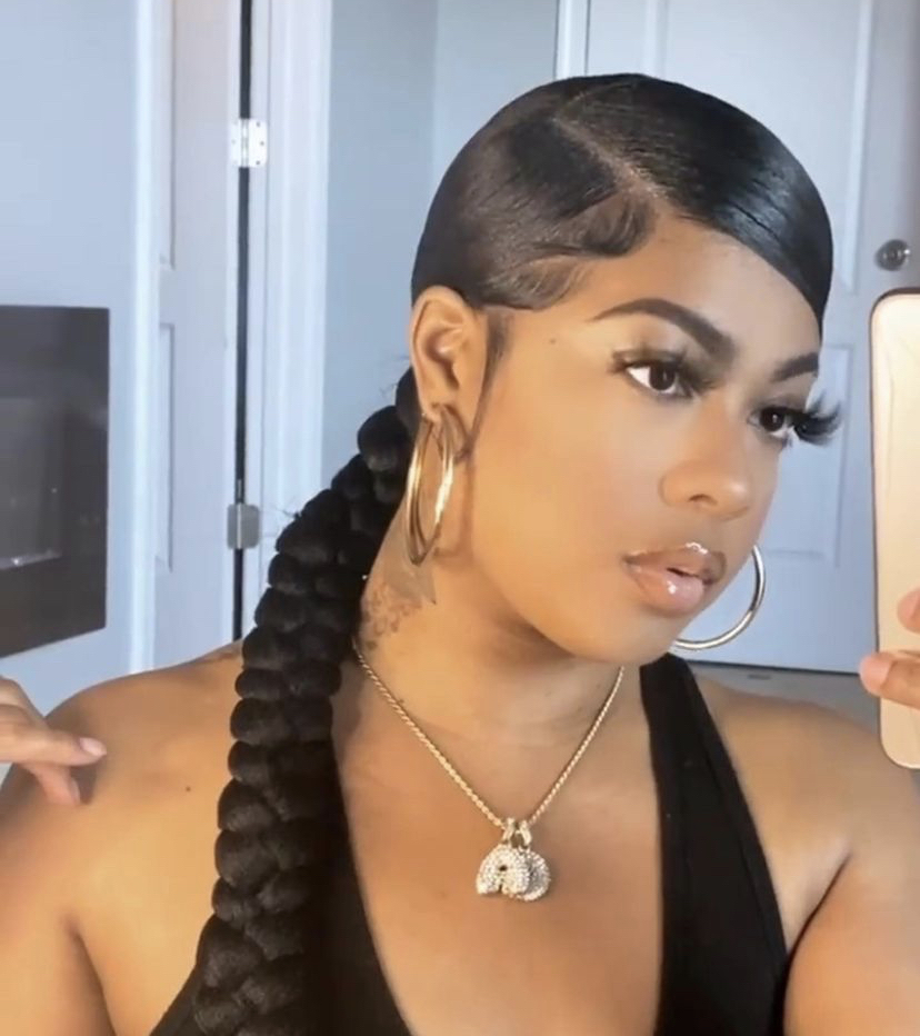 Side Swoop Ponytail