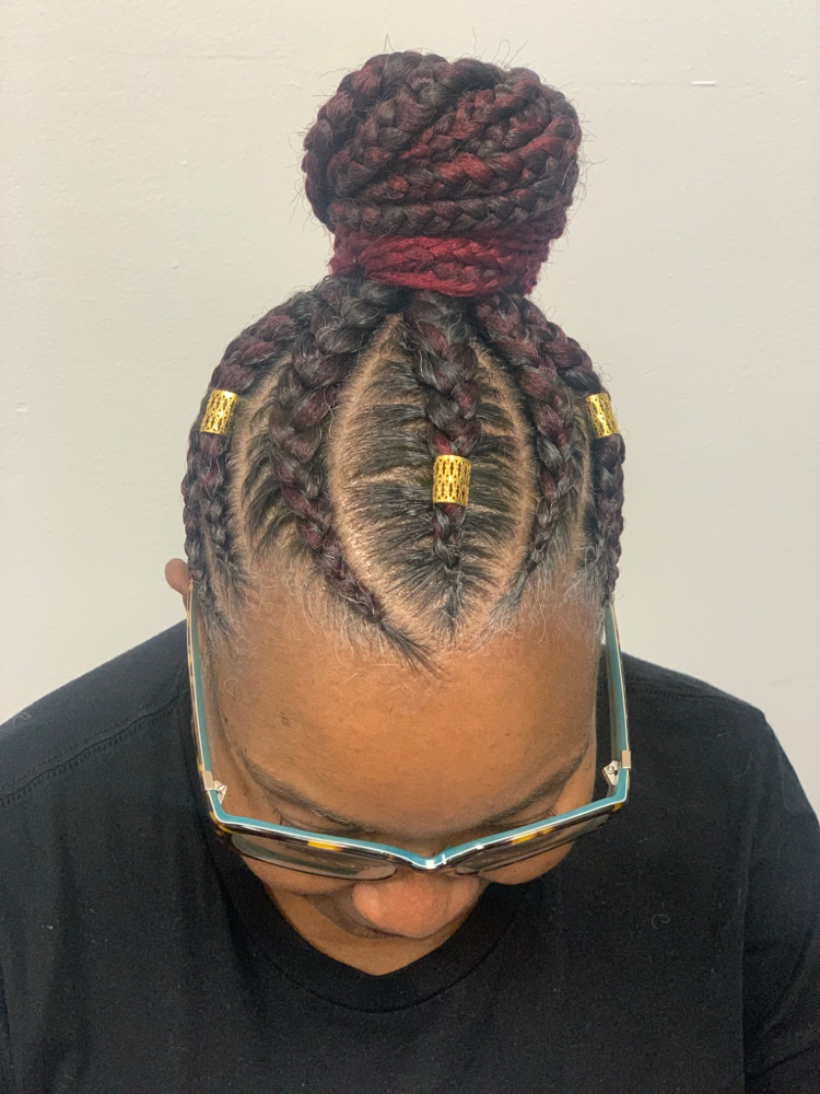 Goddess Braided Bun