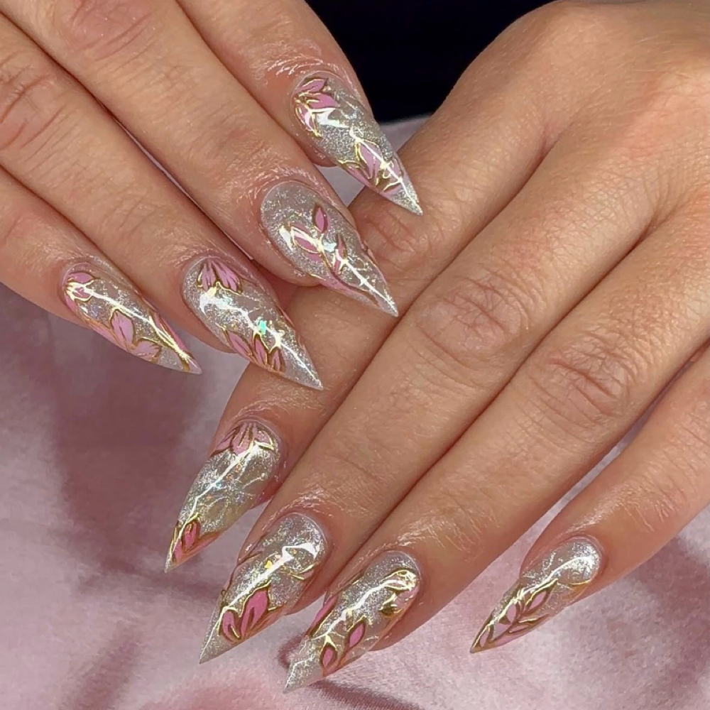 Tier 2: Detailed Nail Art at Graced by Em in Clarksville, TN