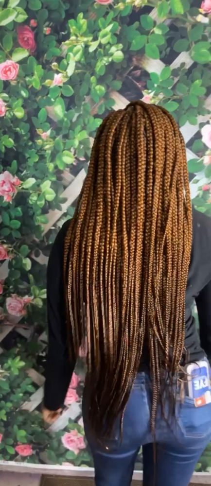 Medium Box Braids