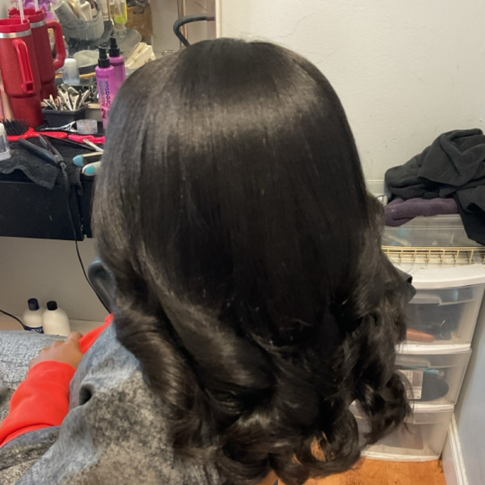 Standard Silk Press (No Trim) at Crown Luxe in Albany, GA