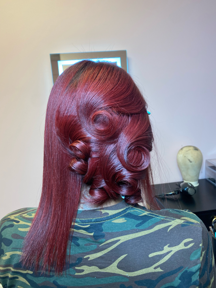 Royal Silk Press (smoothing System) at Kelvin  Blonde in Atlanta, GA