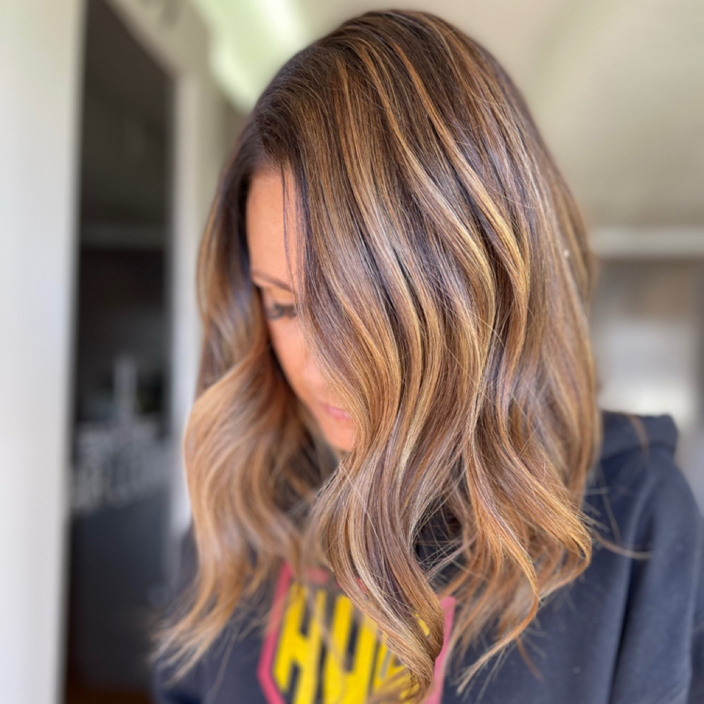 Balayage Refresh at Tenth Street Hair Lounge in Riverside, CA