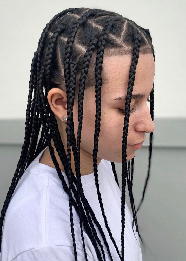 Individual Braids/Twists (med-larg)